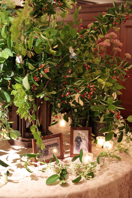 初夏の装花 青山サロン様へ 緑と実もので 9月単発レッスンのご案内 一会 ウエディングの花 初夏の装花 青山サロン様へ 緑と実もので 9月単発レッスンのご案内 一会 ウエディングの花