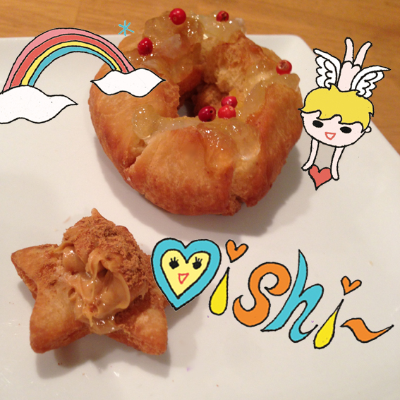 毎週火曜日 神宮前にある「ことり食堂」に現れる ドーナツ屋さん「Mini Star ☆ Donut」美味しいよ_d0119642_11255363.jpg