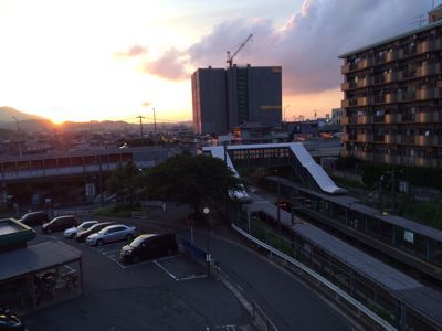 すばらしい夕焼けでした。_b0161073_1839172.jpg