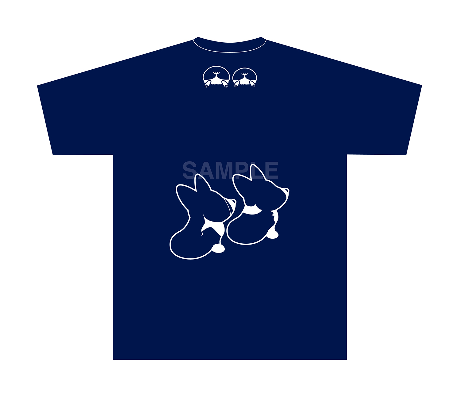 アインちゃんとルパンくん全面プリントTシャツ_d0102523_1043286.jpg