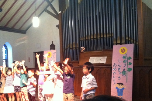 Orientation for preschool　　プリスクールの「入園式」_c0252862_19540551.jpg