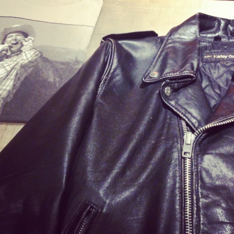 1970s \"AMF HARLEY-DAVIDSON\" Double Leather Ryders JKT ._d0172088_19361697.jpg