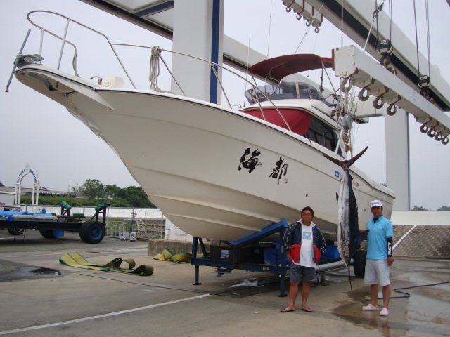 FTCジャパンさんが 酒豪家 楽笑 開店!【カジキ・マグロトローリング】_f0009039_20511856.jpg