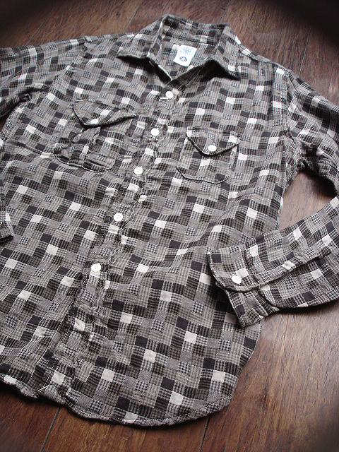 NEW : POST O\'ALLS [CRUZER SHIRT 2] \"BOX FLANNEL\" & \"5oz. DENIM\" !!_a0132147_22384459.jpg