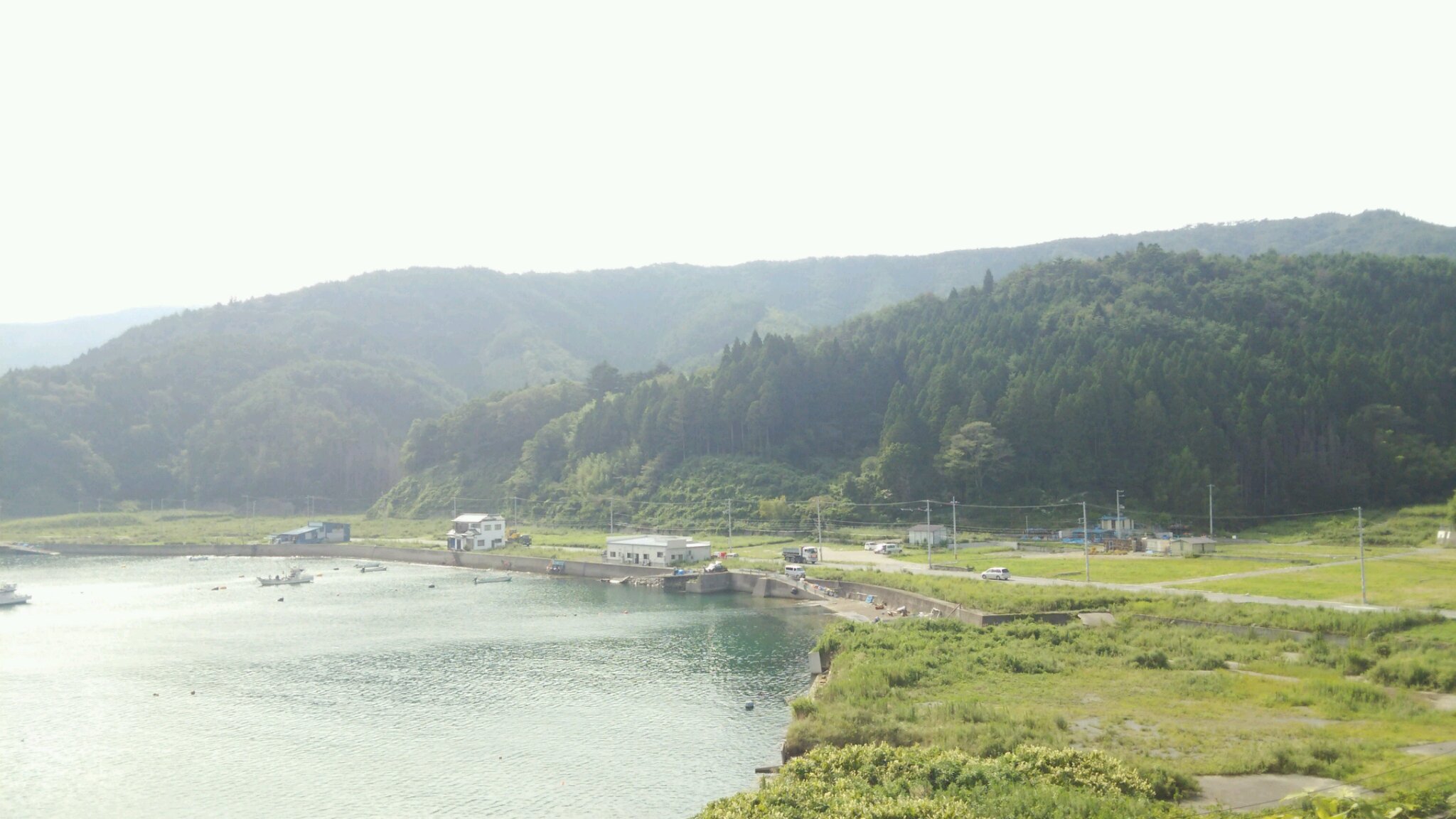 雄勝  高台からの風景。八大龍神社_b0137477_23683.jpg