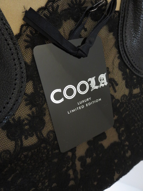 クーラ COOLA NEWアンティークコットンレースBag(L)_e0076692_20595823.jpg