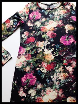 Forever 21 の花柄ワンピースをアラフォーらしく着てみた日。_b0170549_23312114.jpg