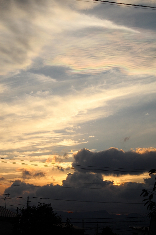 9月といえば　２　夕空と雲_b0250154_7133735.jpg