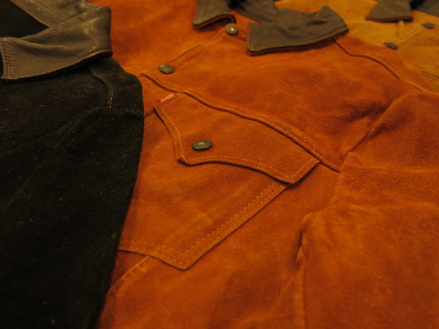 \"LEVI\'S Short Horn Suede Jacket\"ってこんなこと。_c0140560_10405696.jpg