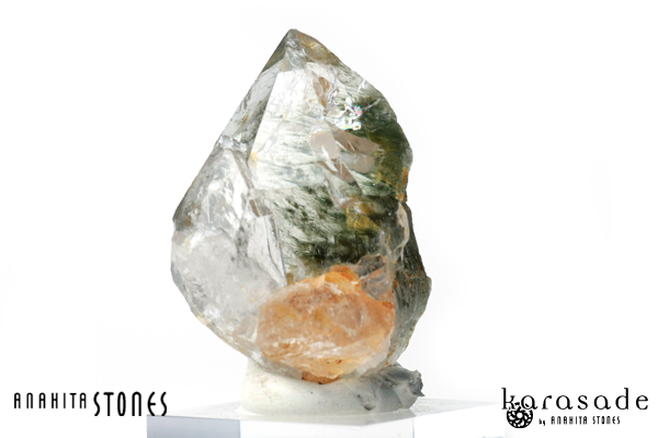 グリーンルチルクォーツ原石（イタリア・モンブラン産） : 石の音