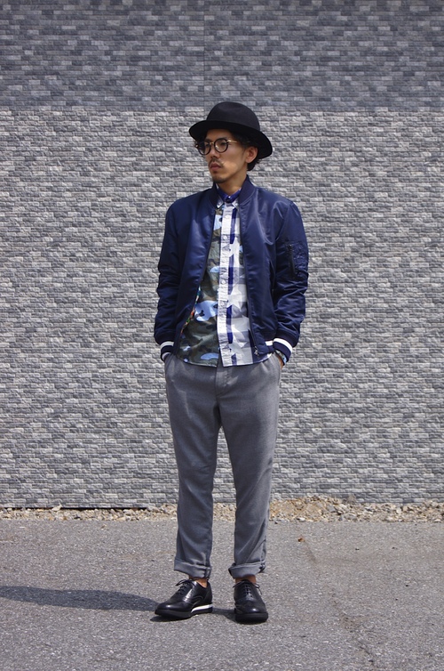 uniform experiment - LIGHT WEIGHT MA-1!! : UNDERPASS・・・Having