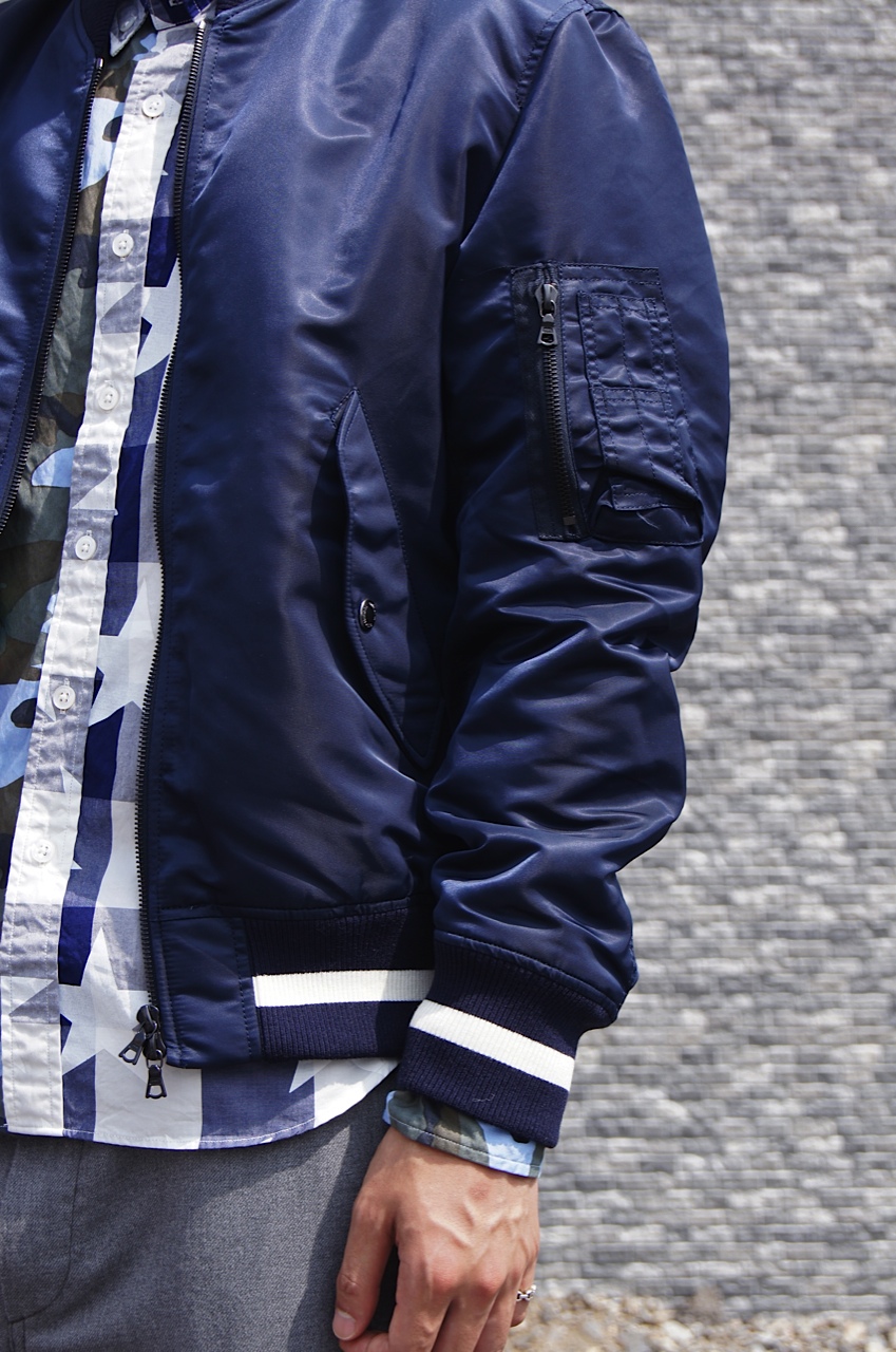 uniform experiment - LIGHT WEIGHT MA-1!! : UNDERPASS・・・Having