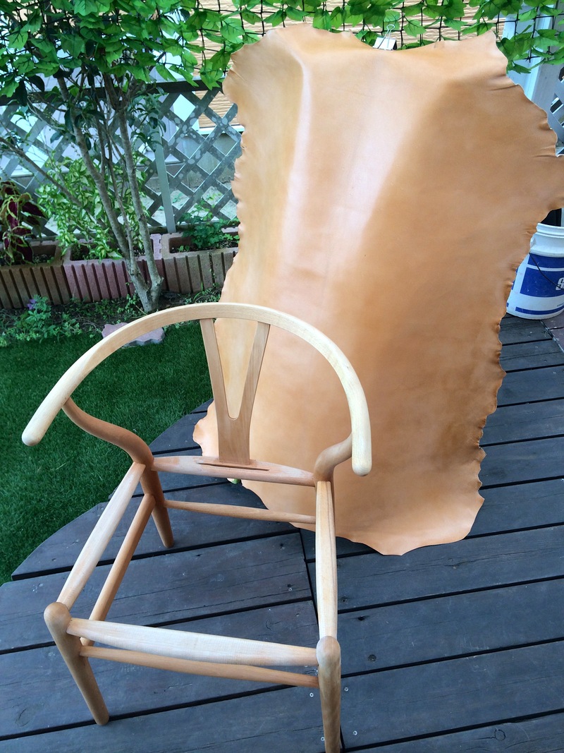 ｙチェアを革で張り替え Zoff S Blog