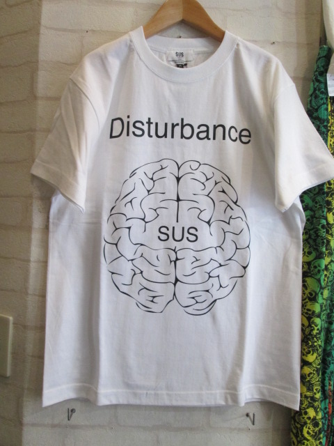 SUS (サス) BRAIN Tシャツ_f0181819_18591274.jpg