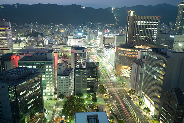 神戸夜景編 ～ 神戸市庁舎展望階より　8/12_f0297764_1951579.jpg