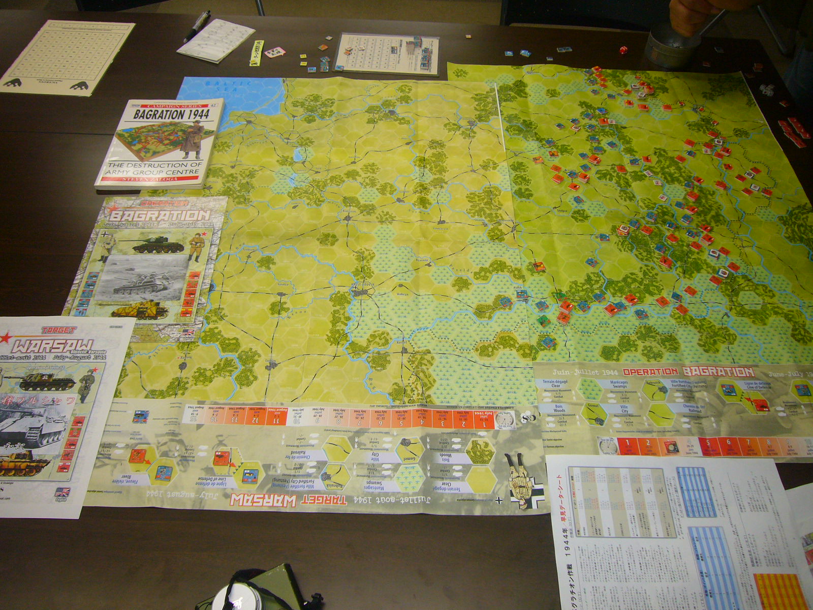 YSGA 9月例会の様子その4(仏C&H社製の東部戦線1944 『バグラチオン作戦』+『ワルシャワ蜂起』)その❷_b0173672_00050616.jpg