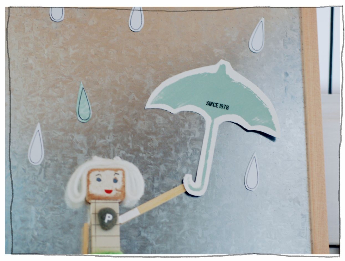 9/9 ステンシルで「雨」増量。_c0224982_9421486.jpg