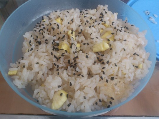 栗ごはん_e0124021_1145154.jpg