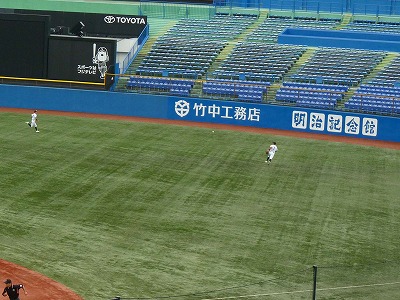 中央大対亜細亜大　９月４日　東都大学野球１部　前半_b0166128_17444090.jpg