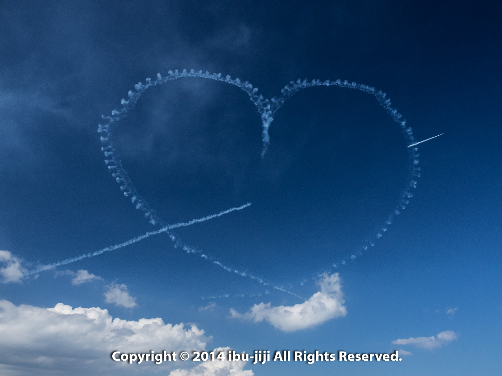 ブルーインパルス その２ 三沢基地航空祭14 Ibuじいフォトルーム