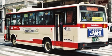 岐阜乗合自動車 三菱U-MK517J +呉羽_e0030537_2222757.jpg