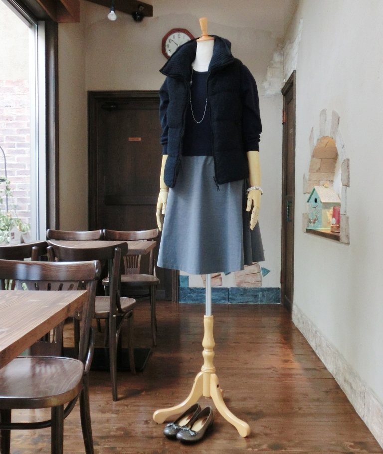  ”Brahmin～No.5～2014 A&W New～リバーシブルダウンベスト（2）”_d0153941_1640313.jpg