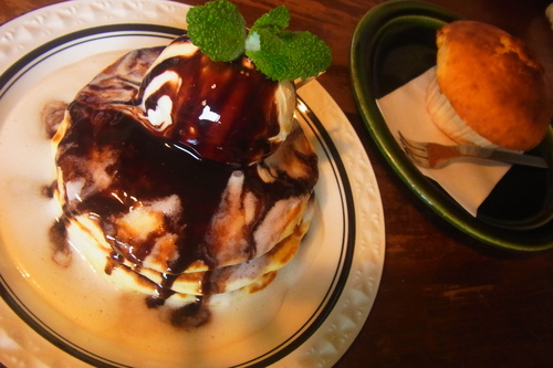 マフィン&パンケーキ_b0207642_18364939.jpg