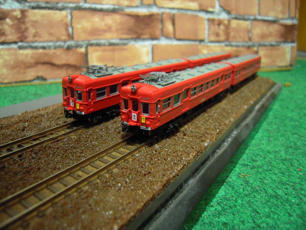 リトルジャパンモデルス/ベースキット社 Nゲージ 名鉄3800系車体(赤色