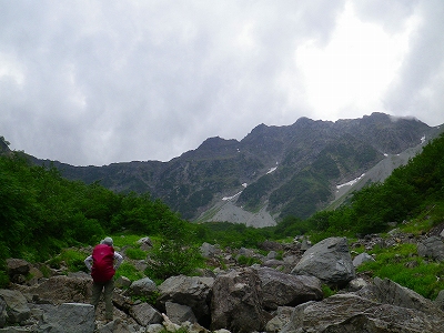 前穂高北尾根クライミングツアー！！（前篇）_f0182173_21254734.jpg