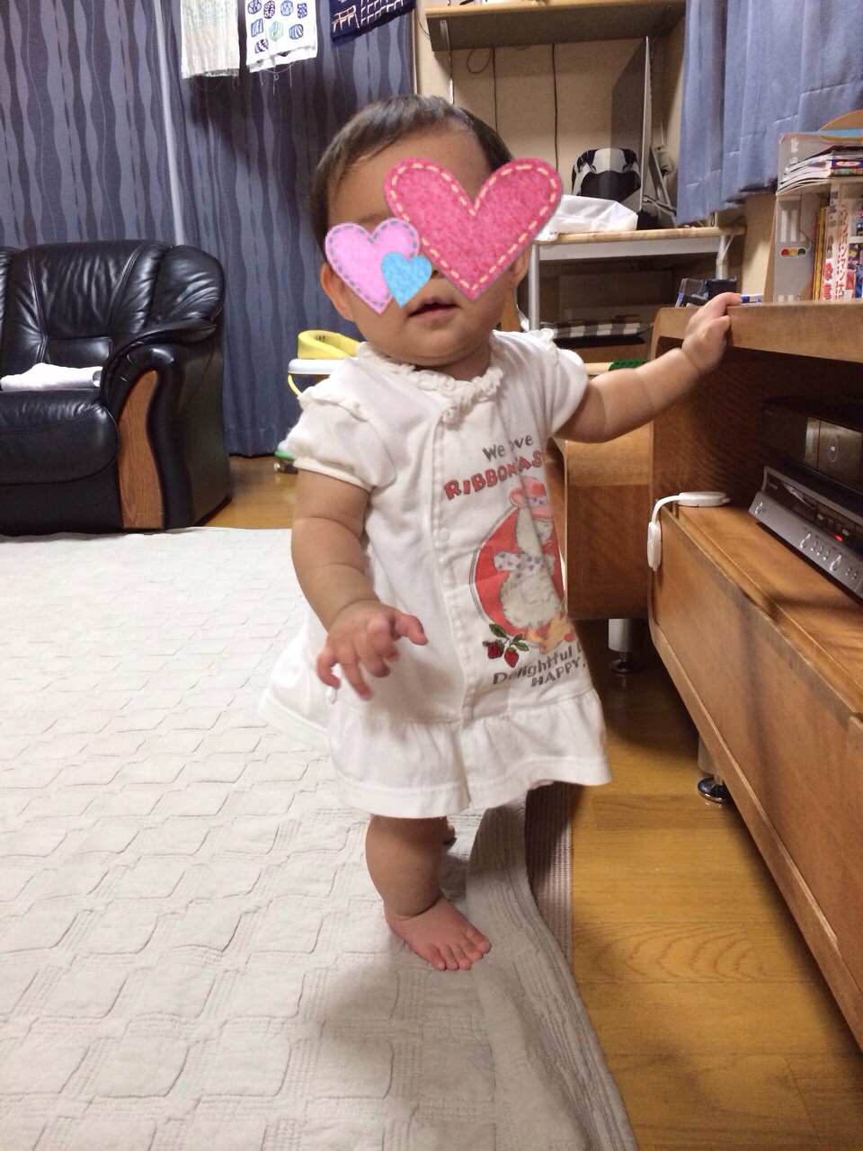 娘ちゃん7ヶ月 赤ちゃんでなくなるさみしさ_b0340106_17571661.jpg