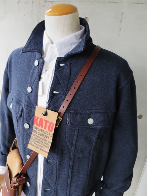 Kato ・・・ 人気のSWEAT G-JKT (再) 嬉しい色違い!★!_d0152280_13295619.jpg