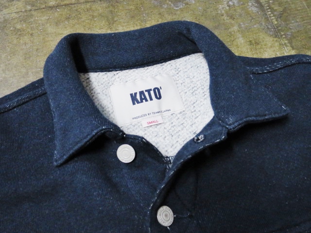 Kato ・・・ 人気のSWEAT G-JKT (再) 嬉しい色違い!★!_d0152280_441569.jpg