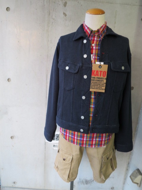 Kato ・・・ 人気のSWEAT G-JKT (再) 嬉しい色違い!★!_d0152280_4424635.jpg