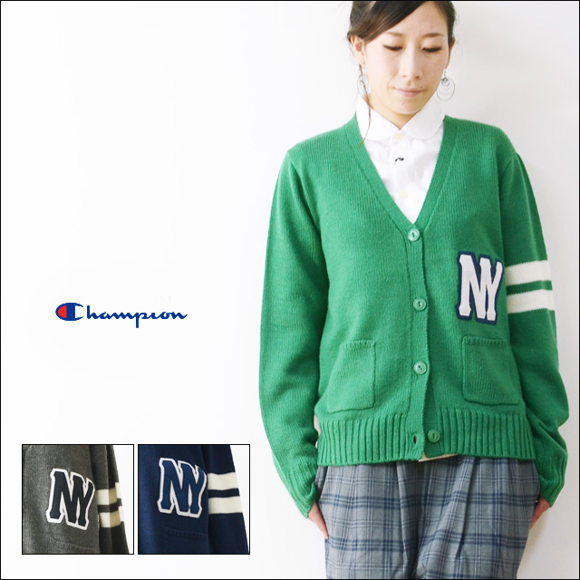 CHAMPION [チャンピオン] CARDIGAN [CW-EA01] ざっくりシルエットが