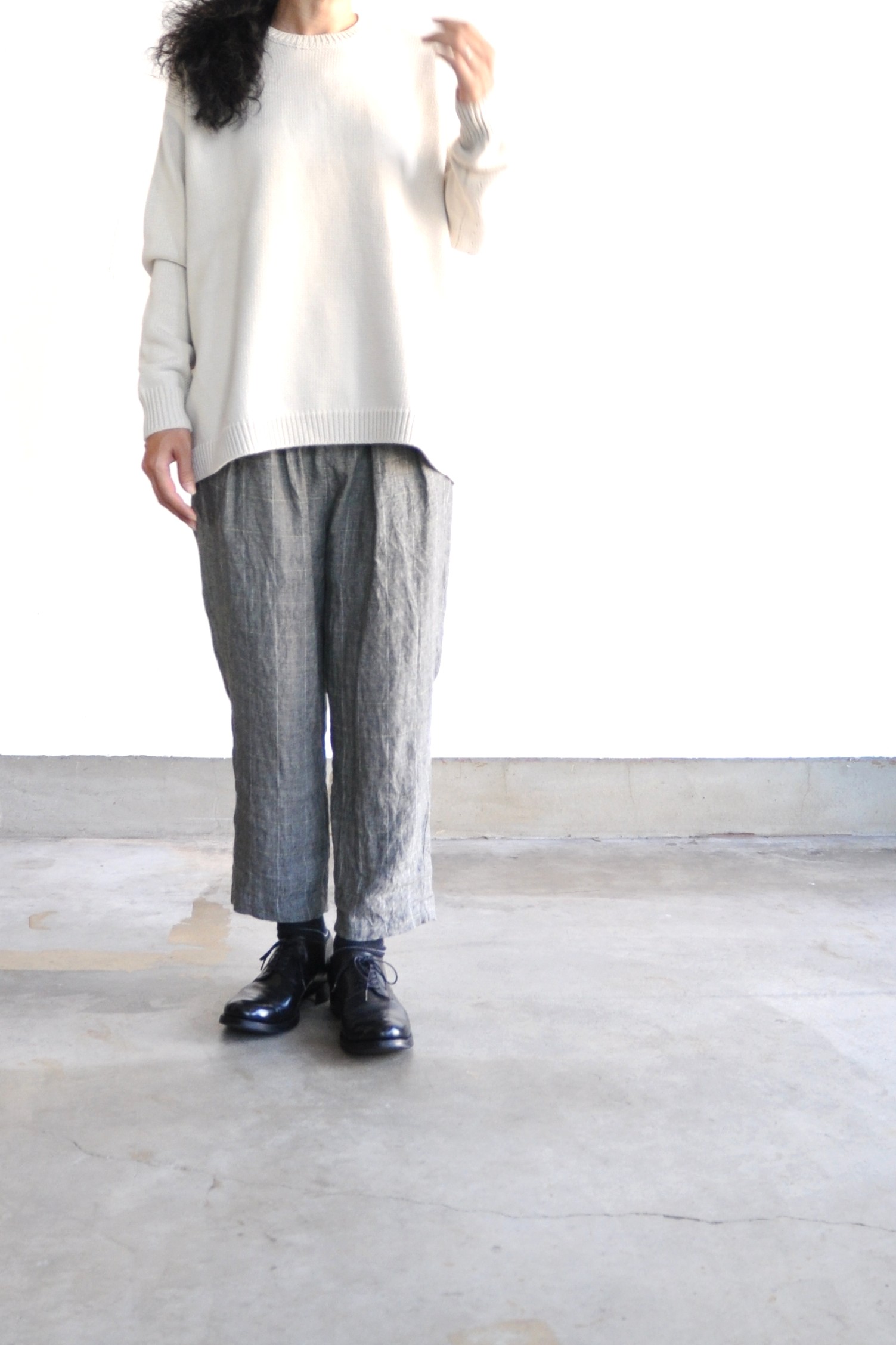 ゴーシュ　Bulky Cotton Knit Wide Pullover_d0120442_17205439.jpg