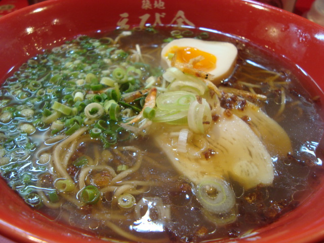 築地「海老そば専門店 築地えび金」へ行く。_f0232060_17585256.jpg