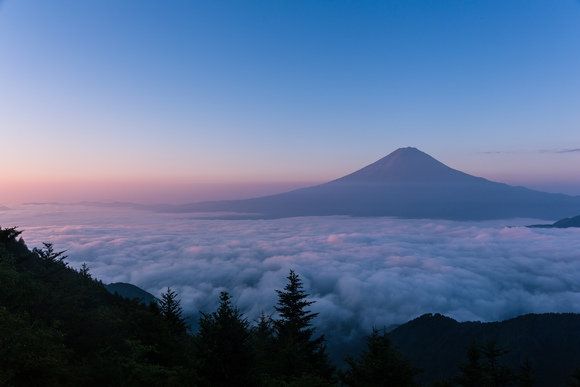 富士山と雲海　その２_f0302208_1442650.jpg