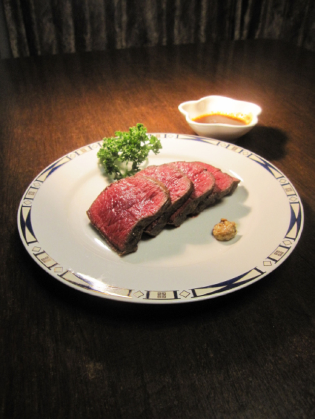 鹿肉の低温調理 あきらや料理録 鹿肉の低温調理 あきらや料理録