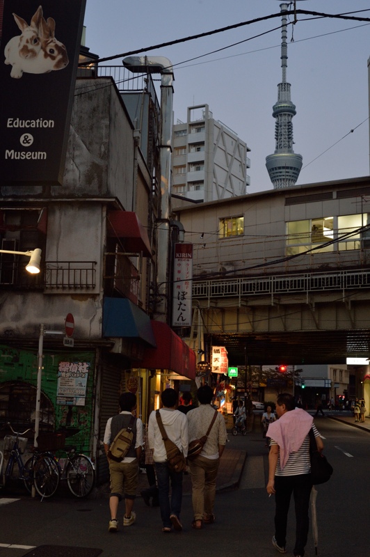 東武浅草駅　裏通り_f0079061_1846693.jpg