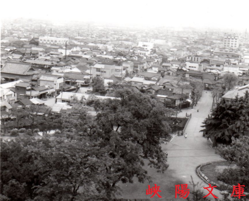 昭和30年代の甲府市街 峡陽文庫 昭和30年代の甲府市街 峡陽文庫
