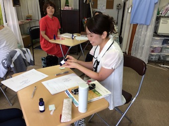 今日はアロマハンド2日目 9月のハンド終了です_a0191183_17284238.jpg