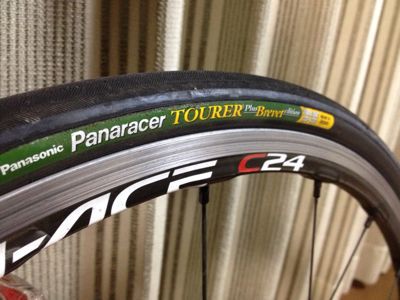 アマンダギッザロ木リムフロントホイールブルベ