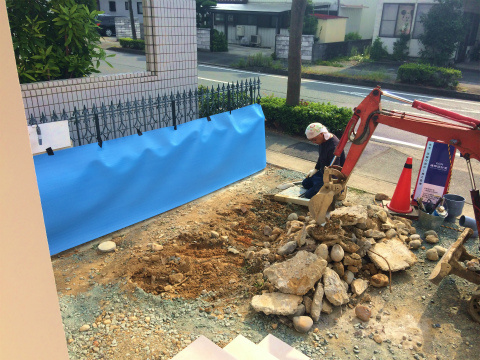 高丘西 Wさんの家 ★住設工事、給排水工事、電気設備工事、板金工事、外構工事_d0205883_105098.jpg