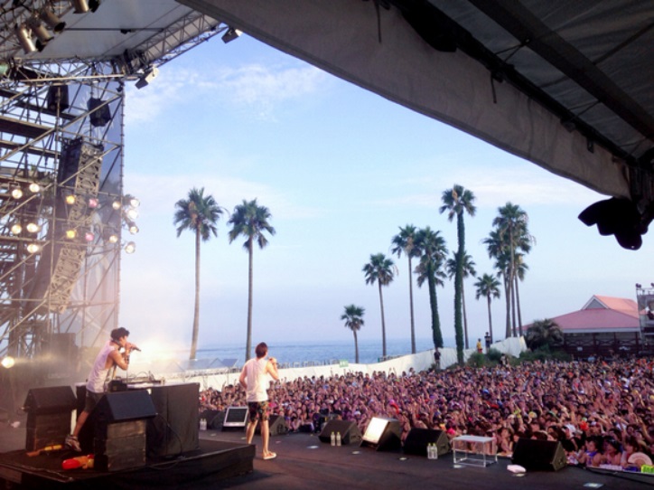 逗子フェス バックステージ写真 公開 チャン グンソクと楽しみましょ