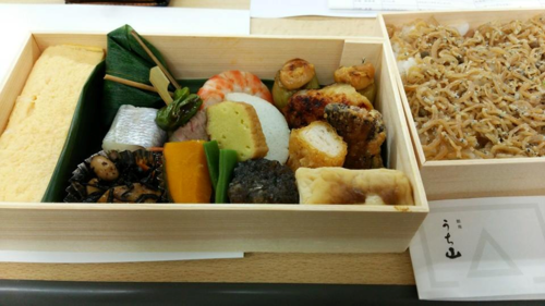 銀座 うち山 のお弁当 料理研究家ブログ行長万里 日本全国 美味しい話