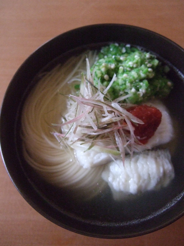 鱧煮麺_a0267855_1128997.jpg