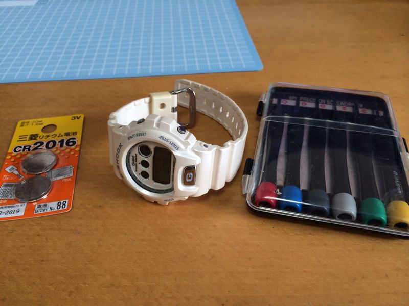 G-SHOCK】DW-6900LV-7 電池交換(自己責任) : hamaribros-x G-SHOCK】DW-6900LV-7 電池交換(自己責任) : hamaribros-x