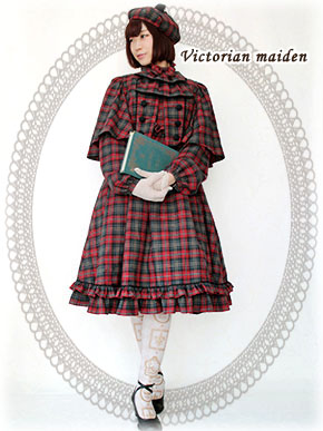 ブリティッシュチェックケープジャケットのご紹介 : Victorian ブリティッシュチェックケープジャケットのご紹介 : Victorian