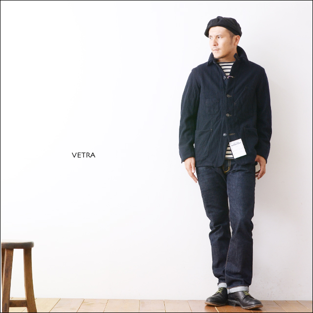 VETRA [ベトラ] WOOL FLANNEL COVERALL [JV-8511GPF] ウール フランネル カバーオール MEN\'S_f0051306_21101951.jpg