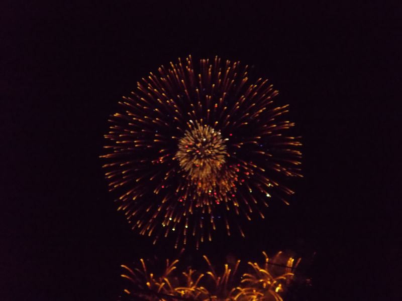 雨上がりの土曜日、夜はモエレ沼芸術花火大会2014_c0025115_21284871.jpg